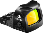 Cyelee Shark X PRO Drop-Proof Duty Multi-Reticle Red Dot for DeltaPoint Pro Footprint- 26 MOA Circle& 2 MOA Dot