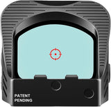 Cyelee Shark X PRO Drop-Proof Duty Multi-Reticle Red Dot for DeltaPoint Pro Footprint- 26 MOA Circle& 2 MOA Dot