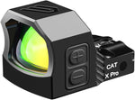 Cyelee CAT X PRO Multi-Reticle Duty Red Dot for RMSc/407k/507k Footprint - 3 MOA Dot &amp; 30 MOA Circle