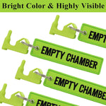 Empty Chamber Indicators, Chamber Safety Flag for Most Rifles and Pistol Calibers