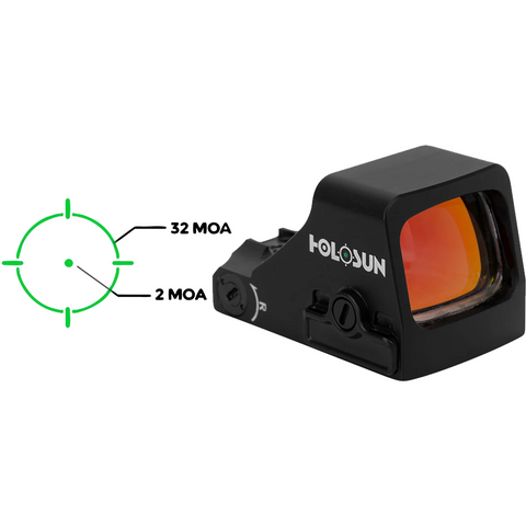 HOLOSUN 507K-GR X2 GREEN DOT REFLEX SIGHT