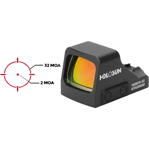 HOLOSUN 507K X2 RED DOT REFLEX SIGHT